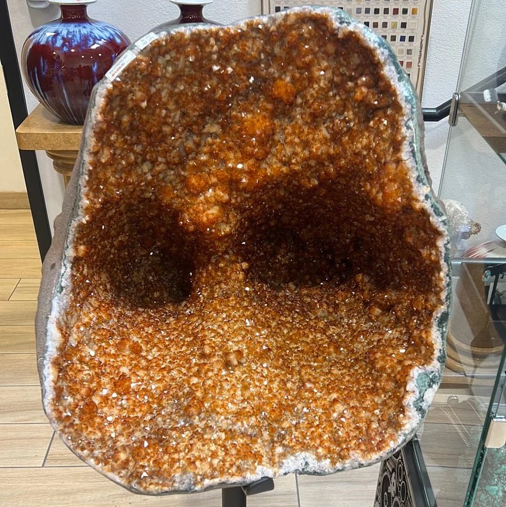 Citrine Geode - 83kg 183 LBS - Brazil - Xformerz