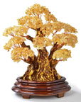 Citrine Tree of Life Centerpiece with over 2,000 Natural Gemstones - Xformerz