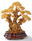 Citrine Tree of Life Centerpiece with over 2,000 Natural Gemstones - Xformerz