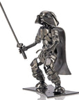 Darth Vader with Sword Inspired Recycled Metal Sculpture - Xformerz