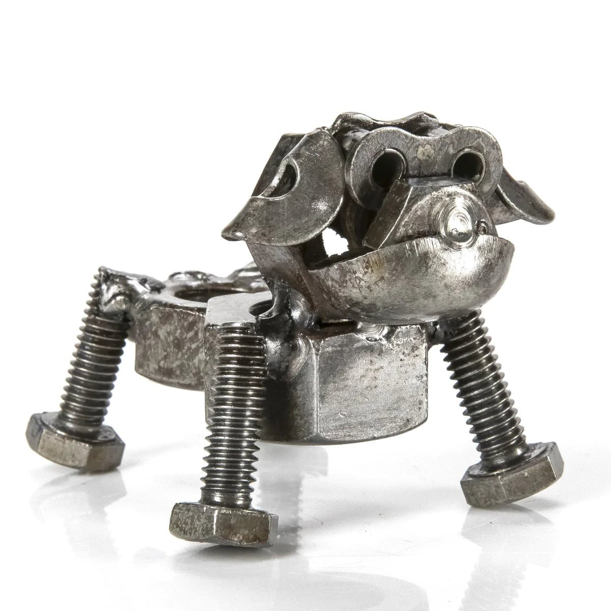 Dog Recycled Metal Sculpture - Xformerz