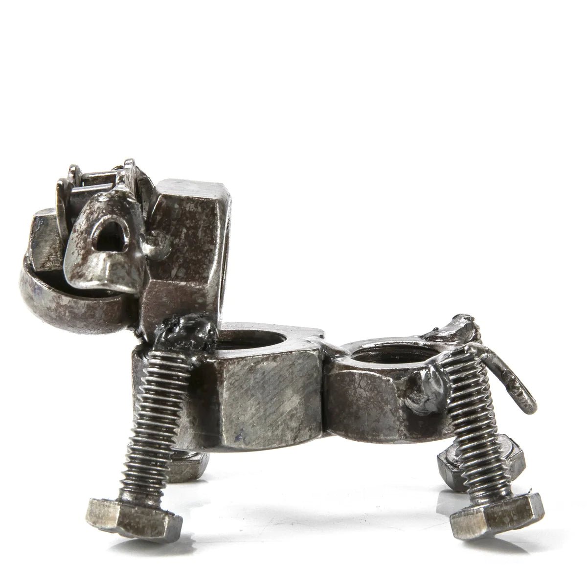 Dog Recycled Metal Sculpture - Xformerz