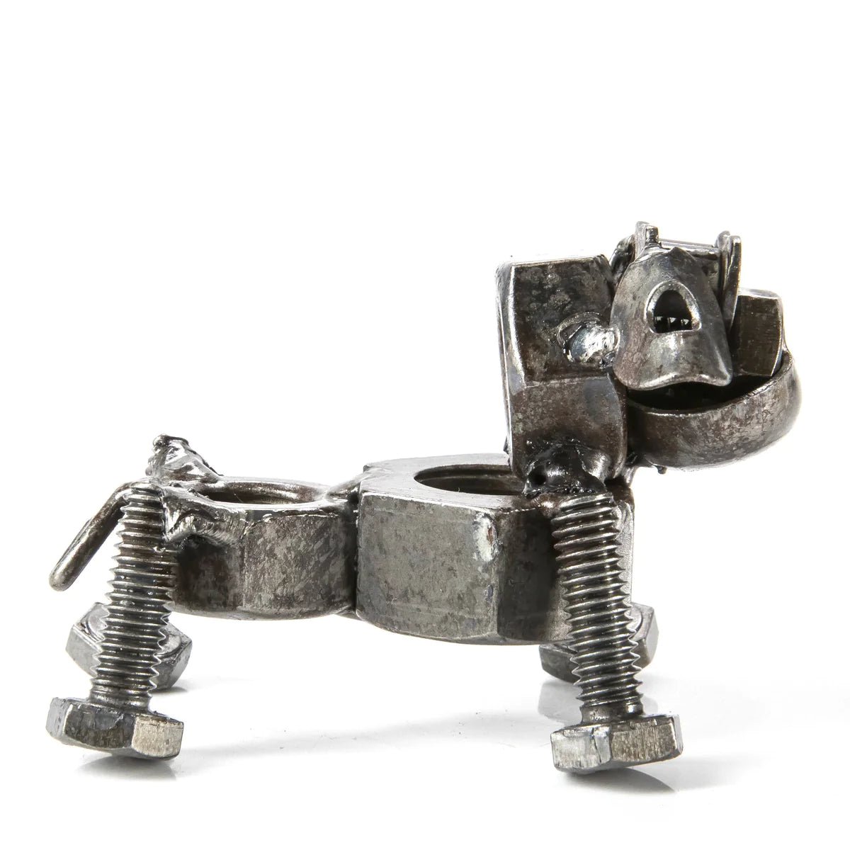 Dog Recycled Metal Sculpture - Xformerz