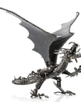 Dragon Recycled Metal Art Sculpture - Xformerz