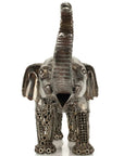 Elephant Inspired Recycled Metal Art Sculpture - Xformerz