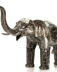 Elephant Inspired Recycled Metal Art Sculpture - Xformerz