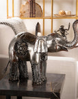 Elephant Inspired Recycled Metal Art Sculpture - Xformerz