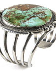 Gabriel Jurado Royston Turquoise Squash Blossom Native American Made Sterling Silver 2 Piece Set - Xformerz