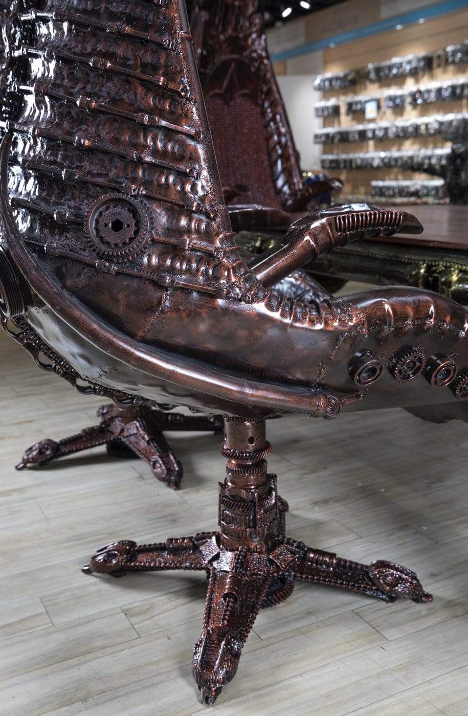 Giger Alien Chair and Table Set - Xformerz