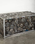 Industrial Executive Gear Desk made with Recycled Scrap Metal - Xformerz