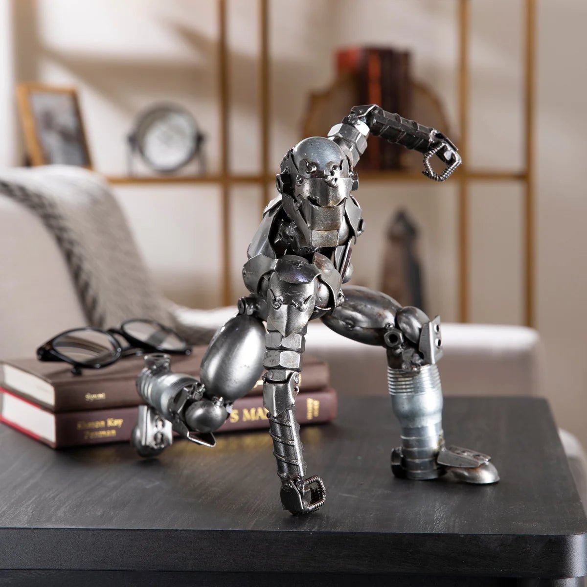 Iron Man Inspired Recycled Metal Sculpture - Xformerz