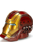 Ironman Head Inspired Recycled Metal Art Sculpture - Xformerz