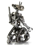 Johnny-5 Inspired Recycled Metal Sculpture - Xformerz