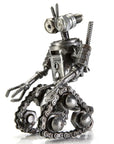 Johnny-5 Inspired Recycled Metal Sculpture - Xformerz