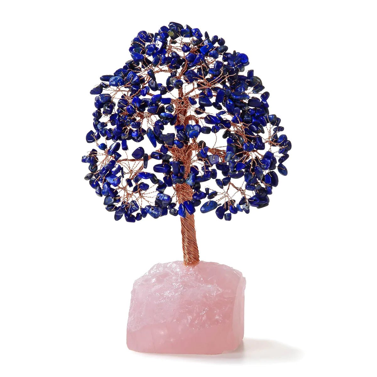 Lapis Bonsai Tree of Life with 414 Crystals - Xformerz