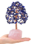 Lapis Bonsai Tree of Life with 414 Crystals - Xformerz