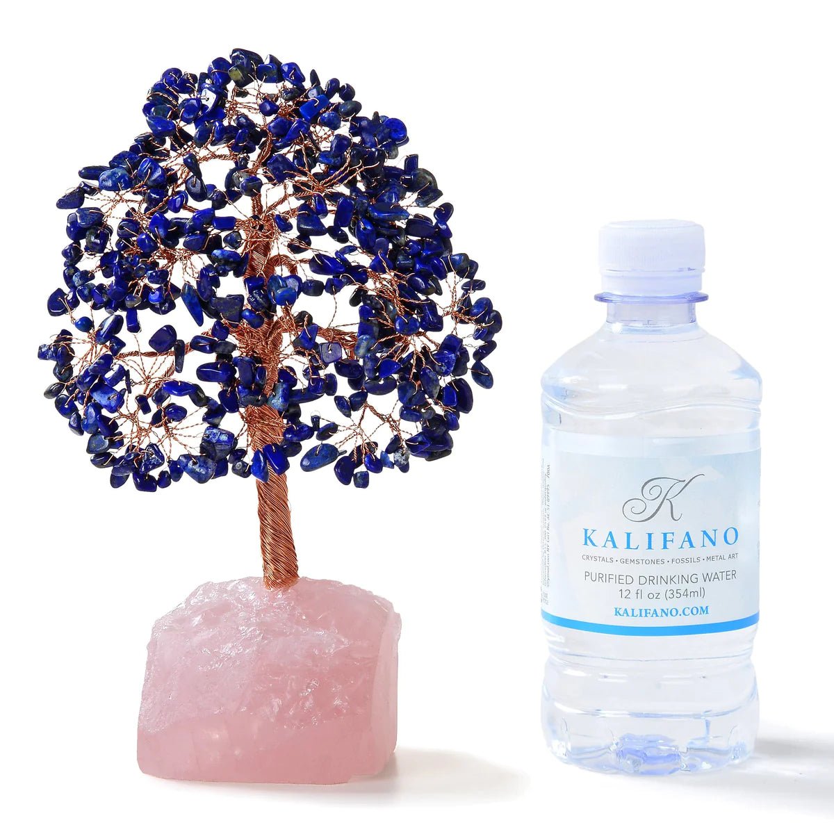 Lapis Bonsai Tree of Life with 414 Crystals - Xformerz