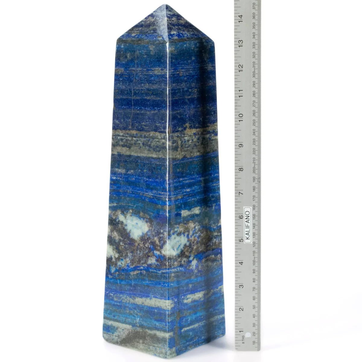 Lapis Lazuli Polished Obelisk from Afghanistan - 15" / 19 lbs - Xformerz