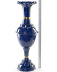 Lapis Lazuli Vase from Afghanistan - 29.5 17 lbs - Xformerz