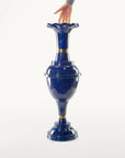 Lapis Lazuli Vase from Afghanistan - 29.5 17 lbs - Xformerz