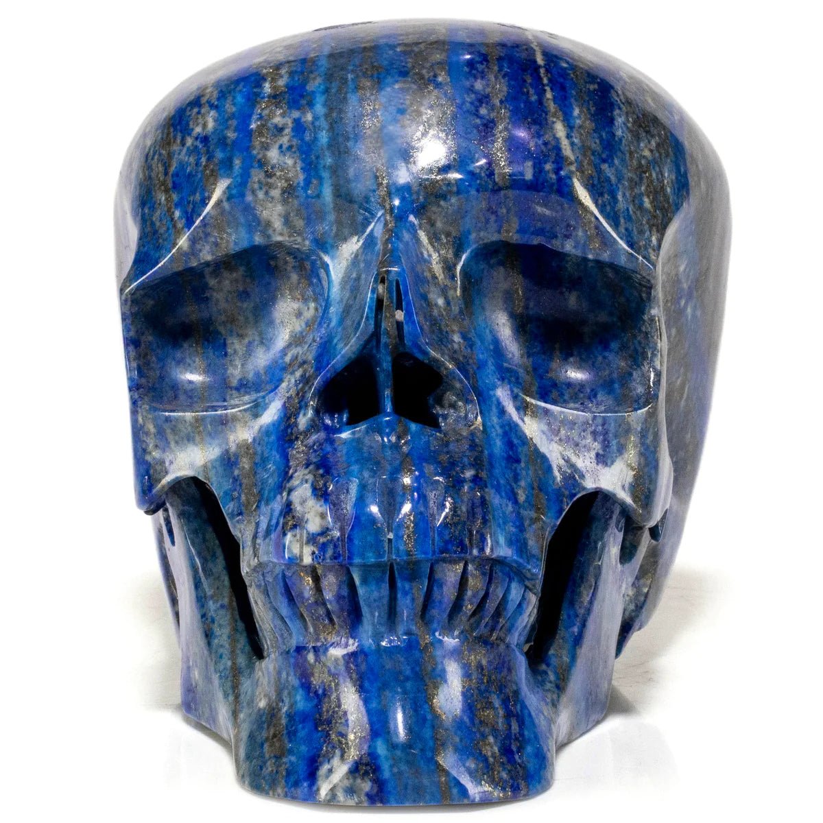 Lapis Skull Carving 7" / 3,731g - Xformerz