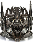 Megatron Head Inspired Recycled Metal Art Sculpture - Xformerz