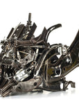 Megatron Head Inspired Recycled Metal Art Sculpture - Xformerz