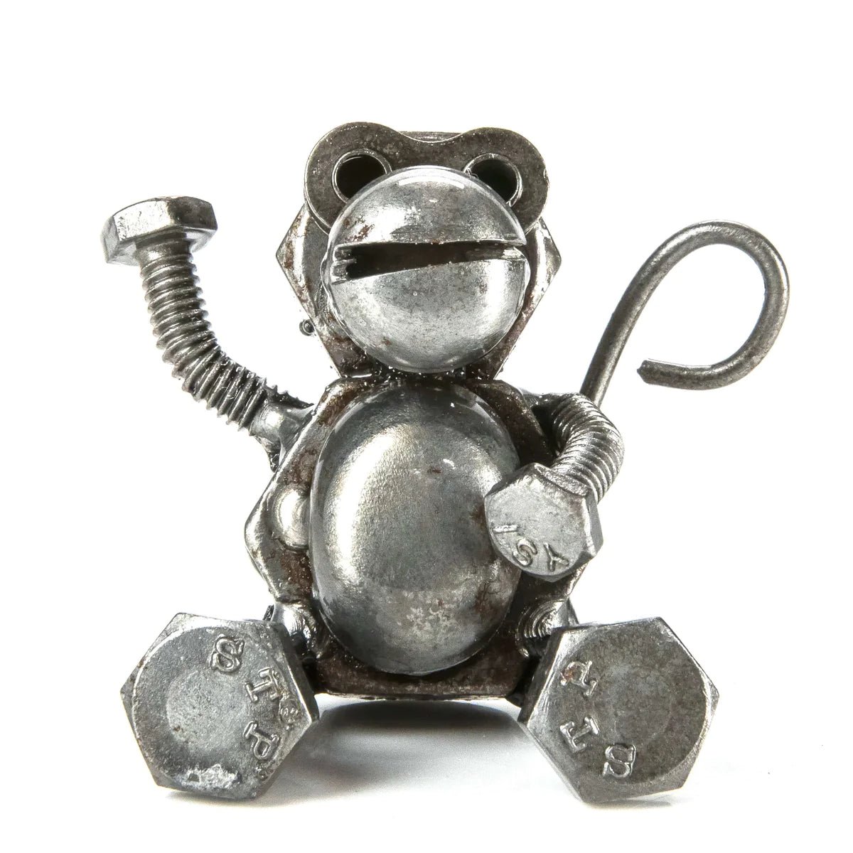 Monkey Recycled Metal Sculpture - Xformerz