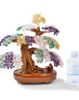 Multi-Gemstone Bonsai Tree of Life with 1,251 Natural Gemstones - Xformerz