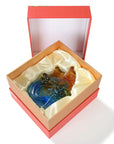 Mythical Dragon Head Fish Crystal Carving - A Symbol of Good Fortune and Prosperity - Xformerz