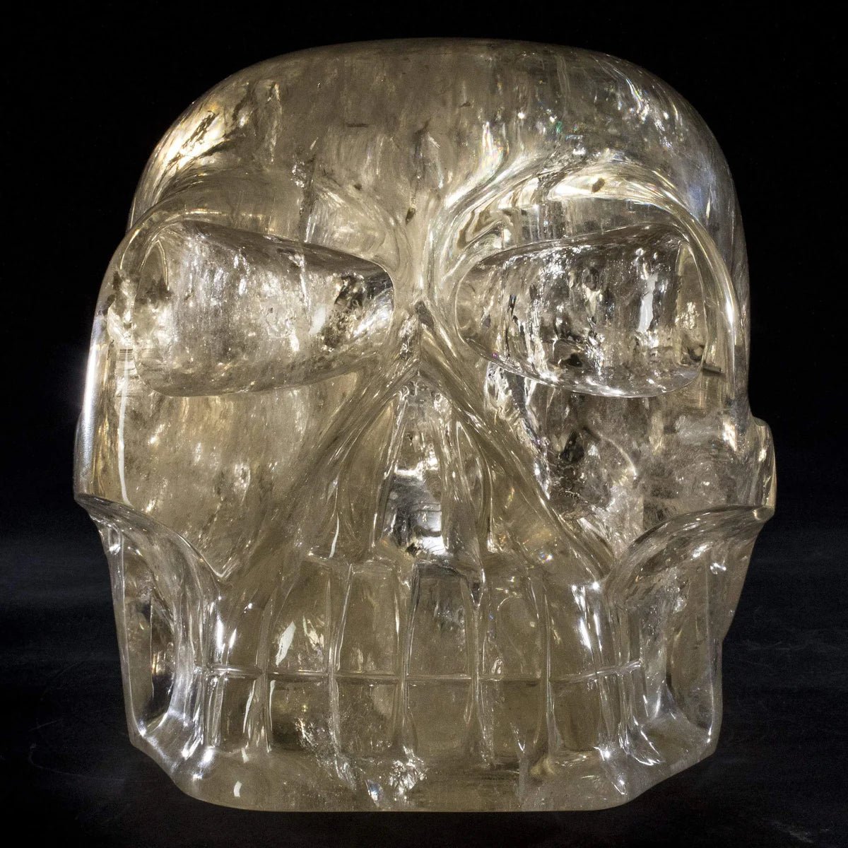 Natural Brazilian Citrine Hand Carved Skull - 26 kg - Xformerz