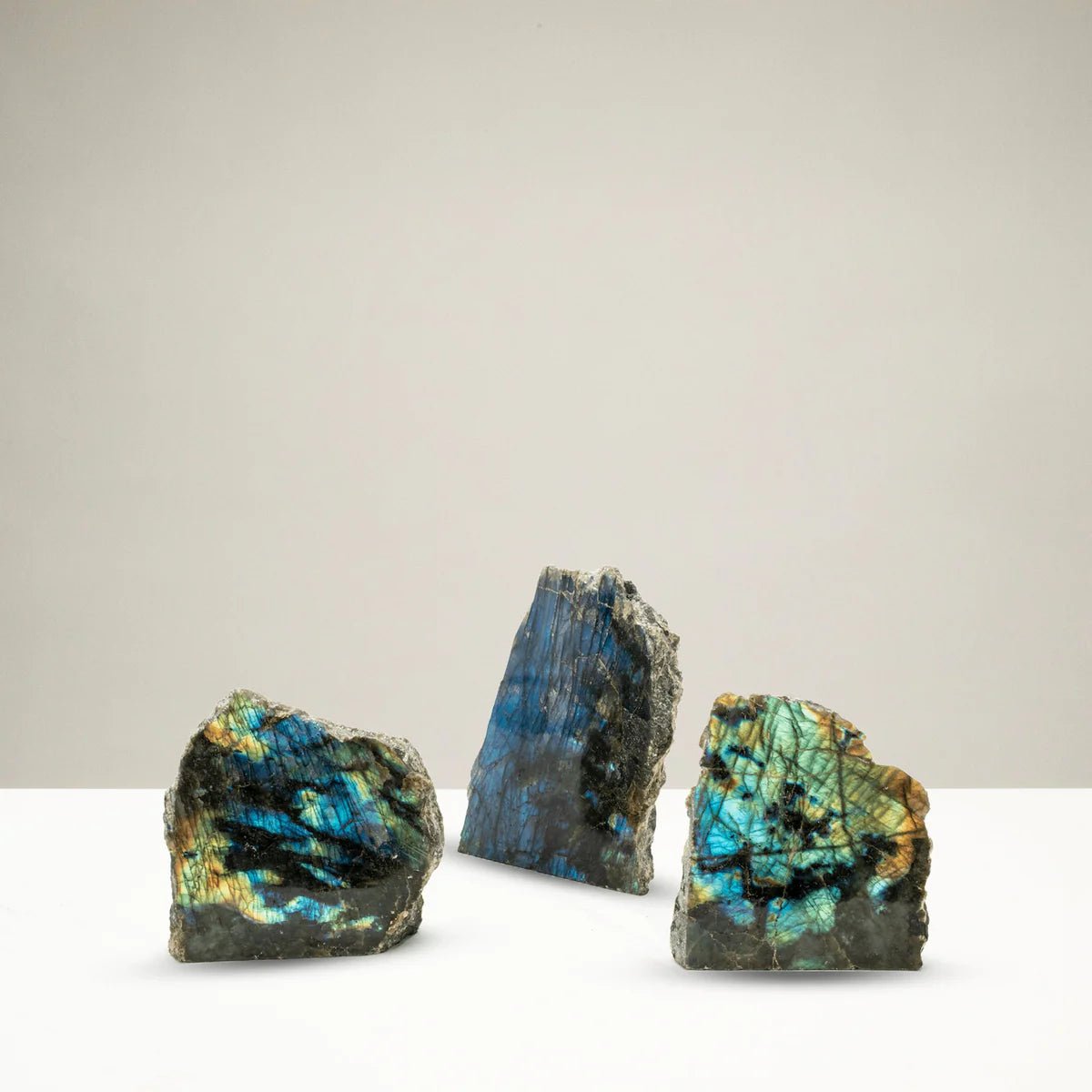 Natural Freeform Labradorite Cut Base from Madagascar - 1,300 grams - Xformerz