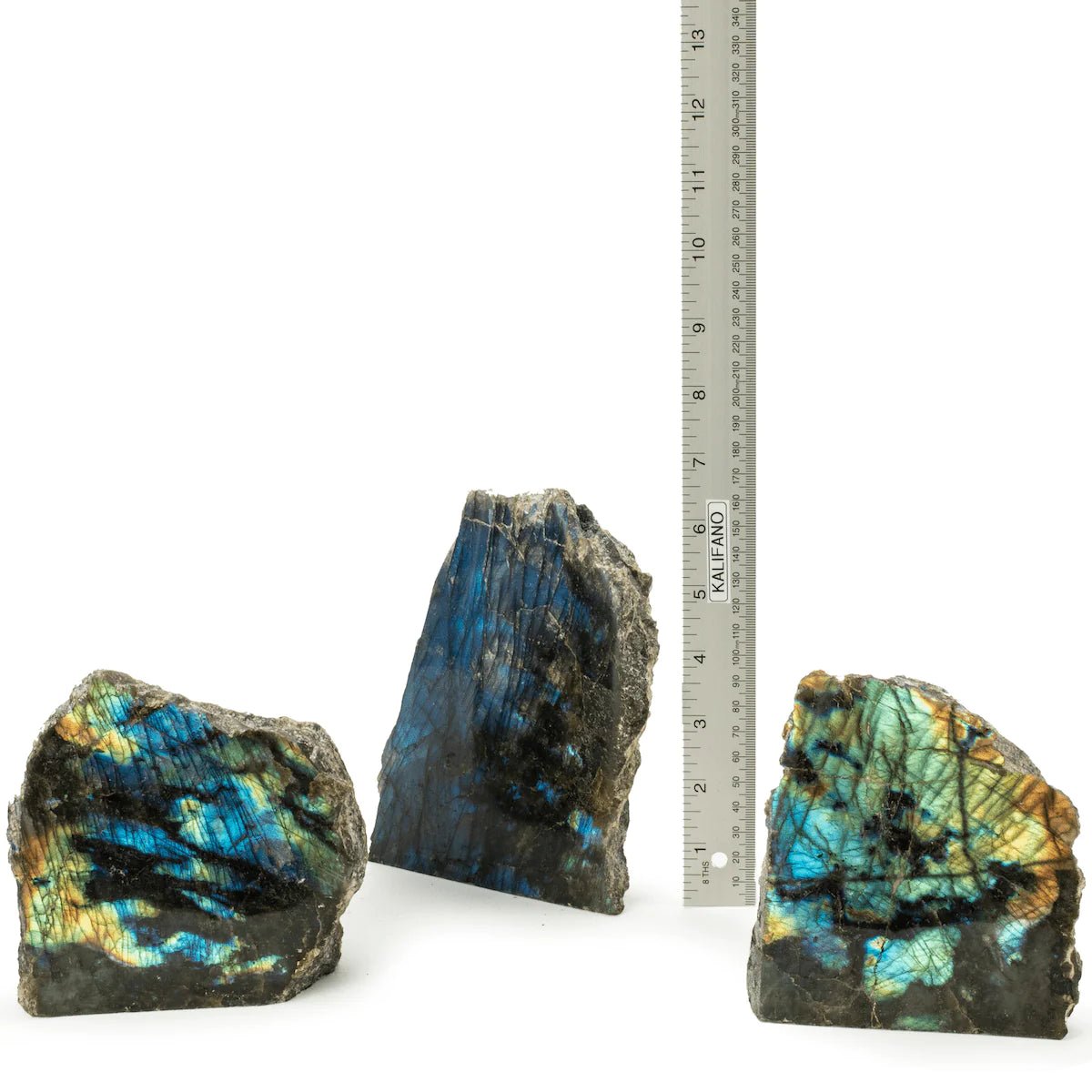 Natural Freeform Labradorite Cut Base from Madagascar - 1,300 grams - Xformerz