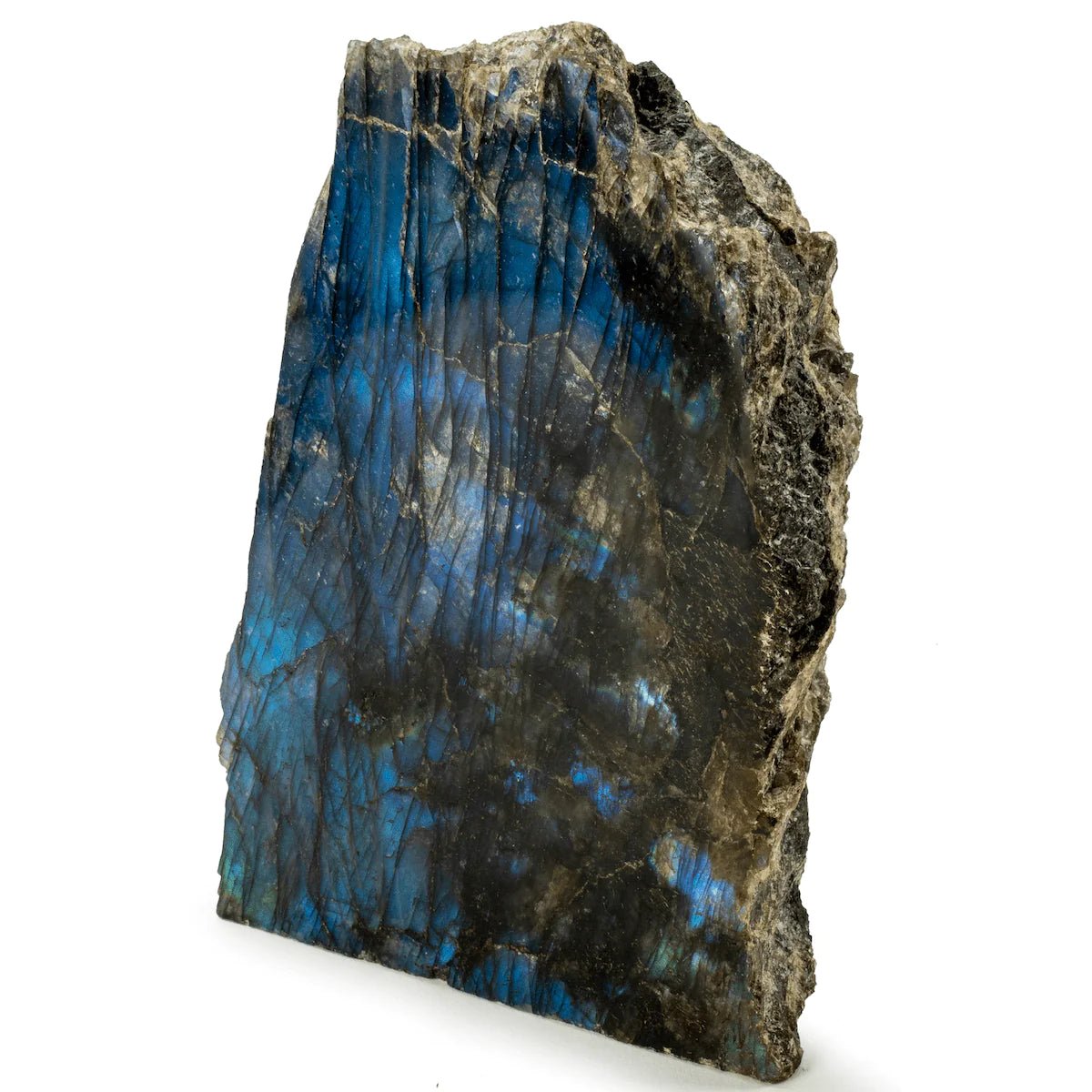 Natural Freeform Labradorite Cut Base from Madagascar - 1,300 grams - Xformerz