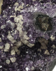 Natural Uruguayan Amethyst Geode on Custom Stand - 11 in 5 kg - Xformerz