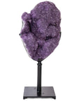 Natural Uruguayan Amethyst Geode on Custom Stand - 53 in 359 lbs - Xformerz