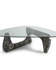 Noguchi Inspired Recycled Metal Art Table - Xformerz