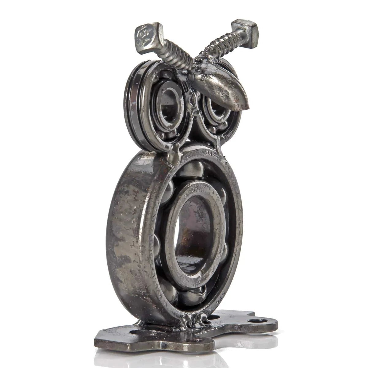 Owl Recycled Metal Sculpture - Xformerz