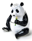 Panda Figurine Keepsake Box made with Crystals - Xformerz