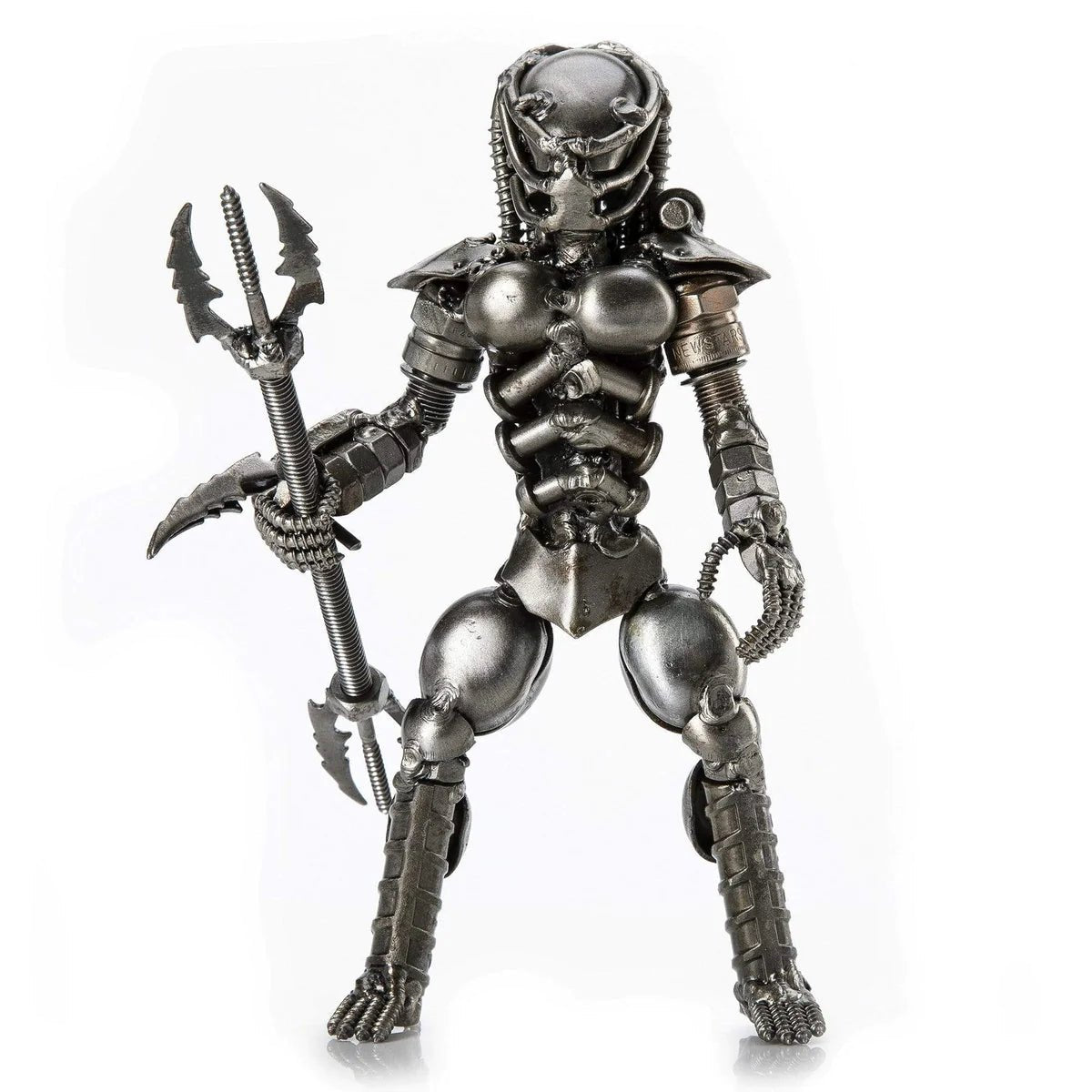 Predator Inspired Recycled Metal Sculpture - Xformerz