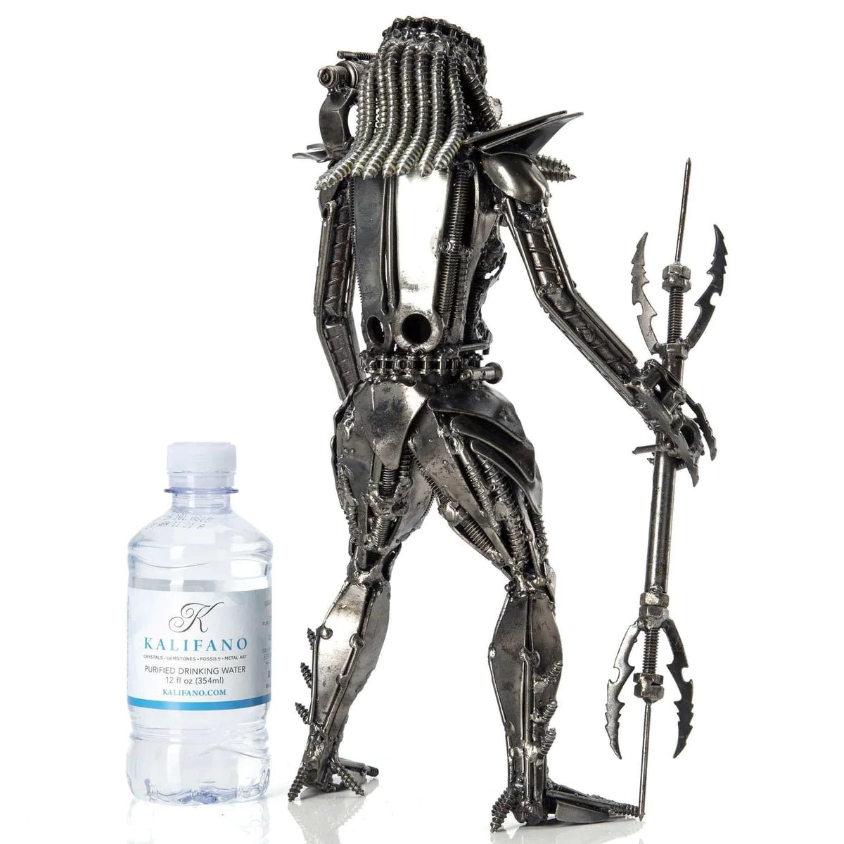 Predator Muscle Inspired Recycled Metal Sculpture - Xformerz