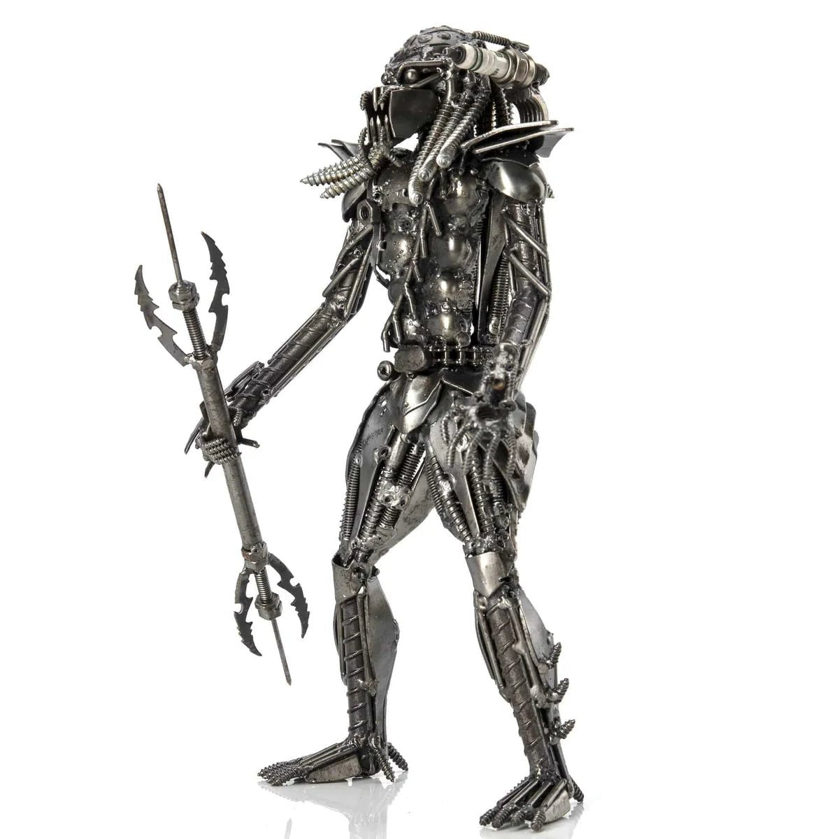 Predator Muscle Inspired Recycled Metal Sculpture - Xformerz