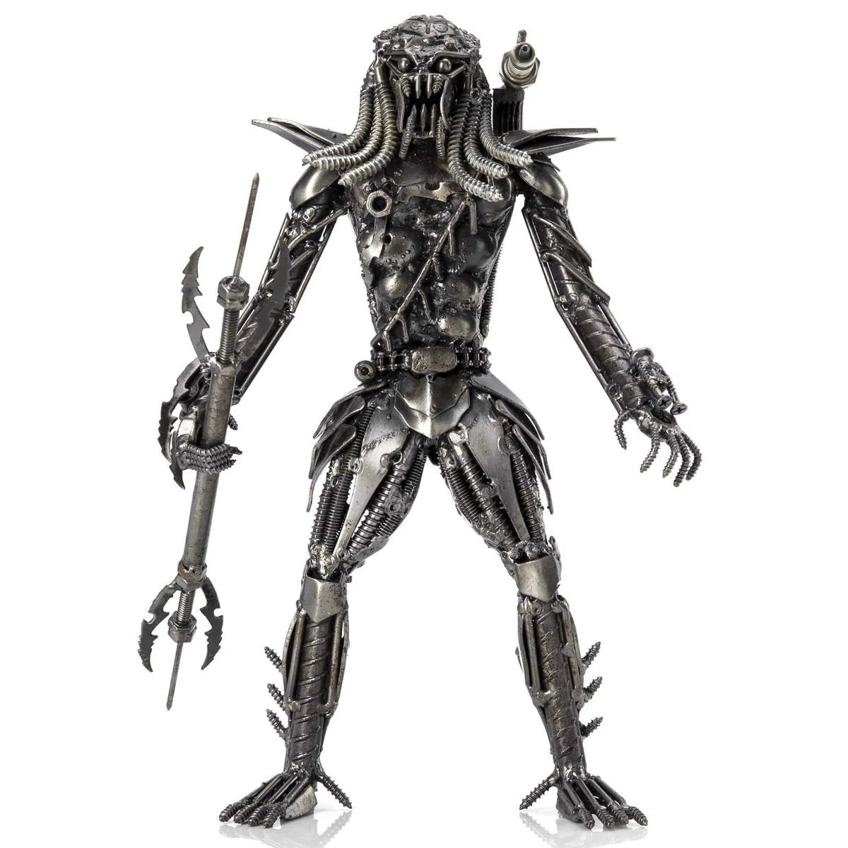 Predator Muscle Inspired Recycled Metal Sculpture - Xformerz