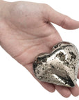 Pyrite Heart Carving 350 grams - Xformerz