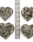 Pyrite Heart Carving 4 550g - Xformerz