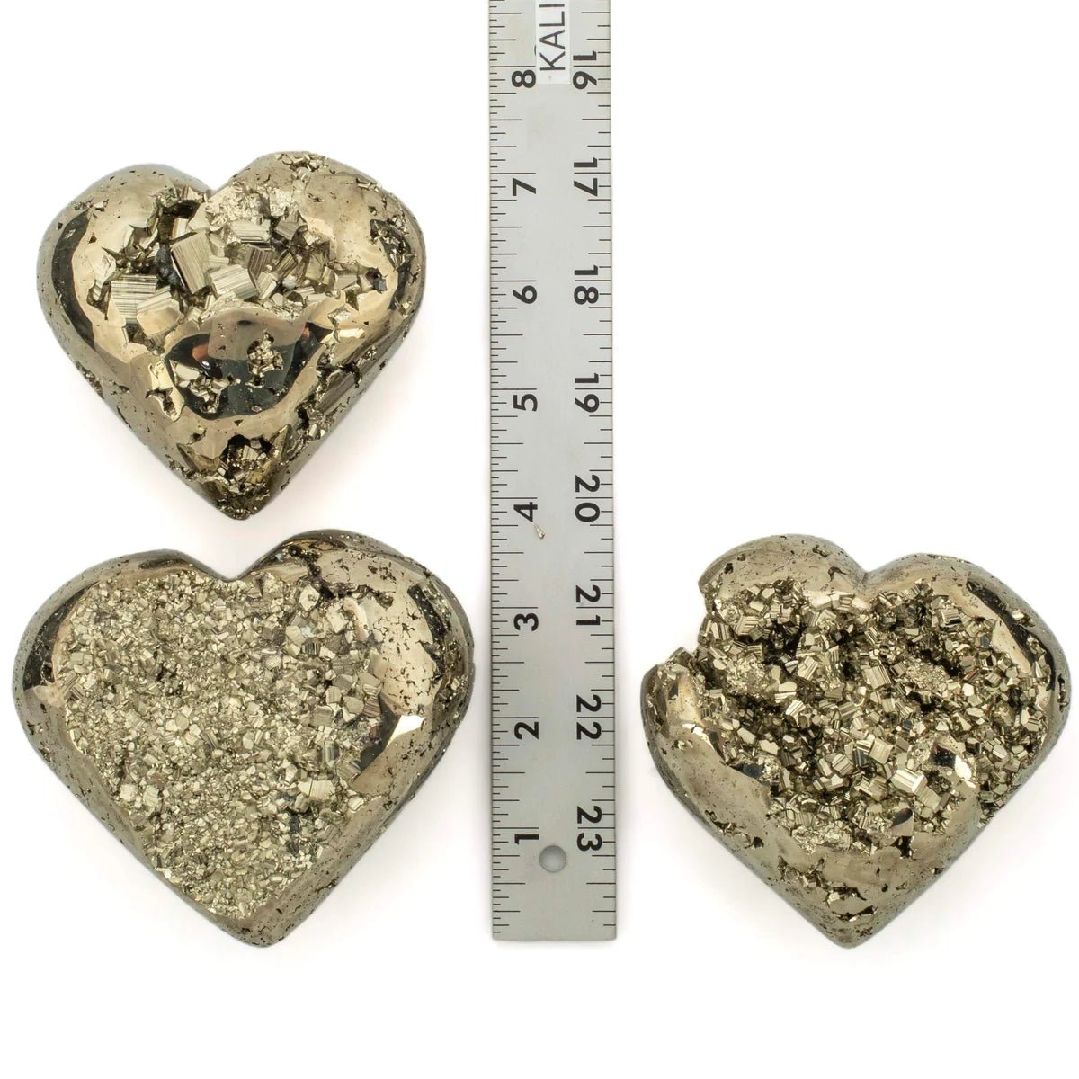 Pyrite Heart Carving 5 700g - Xformerz