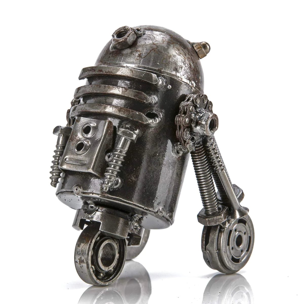 R2D2 Inspired Recycled Metal Sculpture - Xformerz