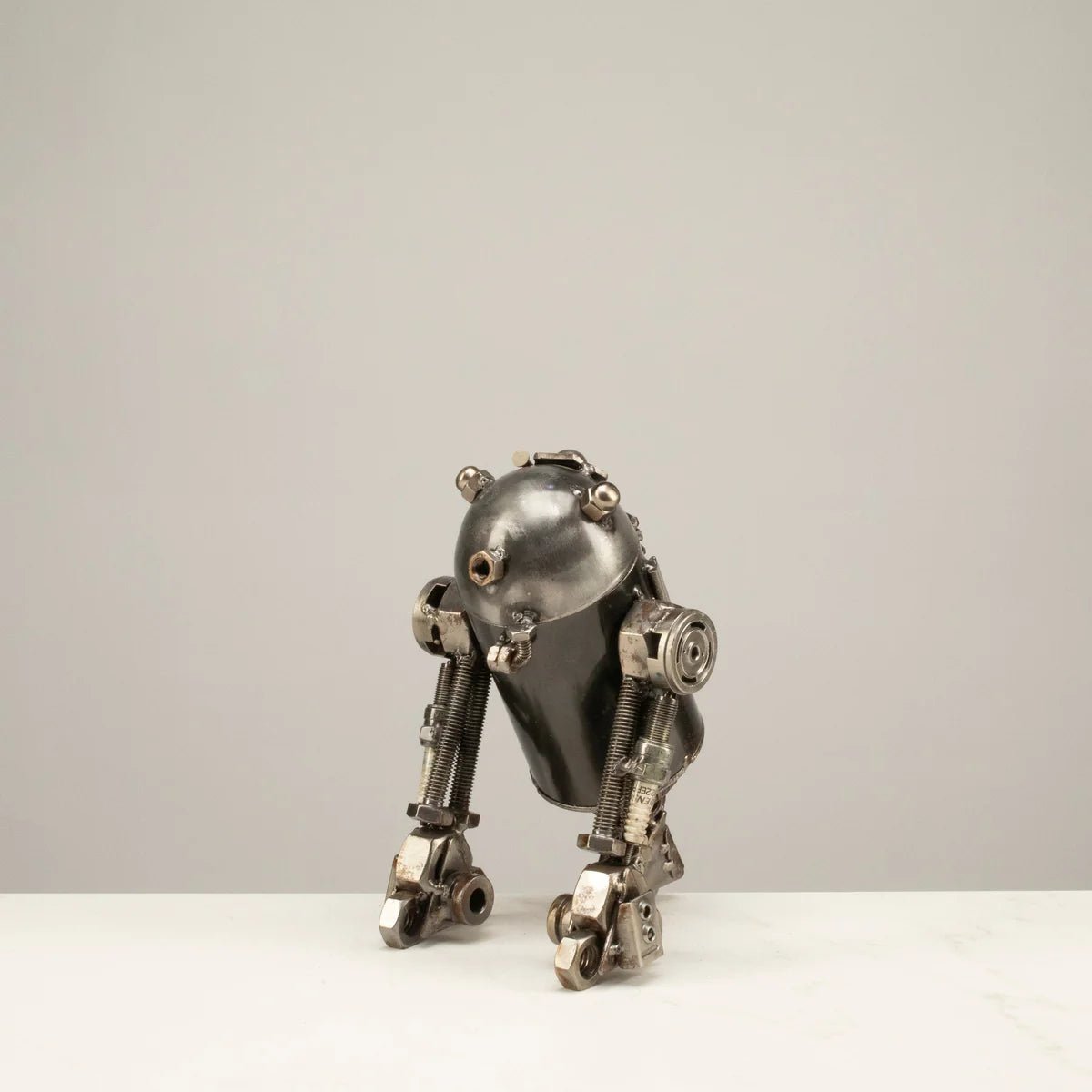 R2D2 Inspired Recycled Metal Sculpture - Xformerz