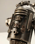 R2D2 Inspired Recycled Metal Sculpture - Xformerz