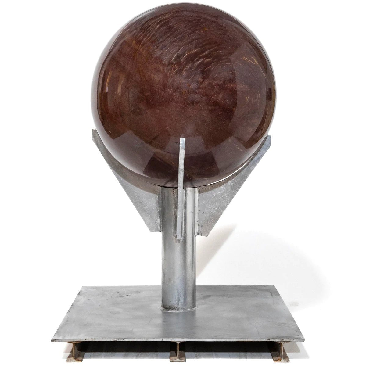 Red Jasper Sphere - 1,320 lbs 30 diameter - Xformerz